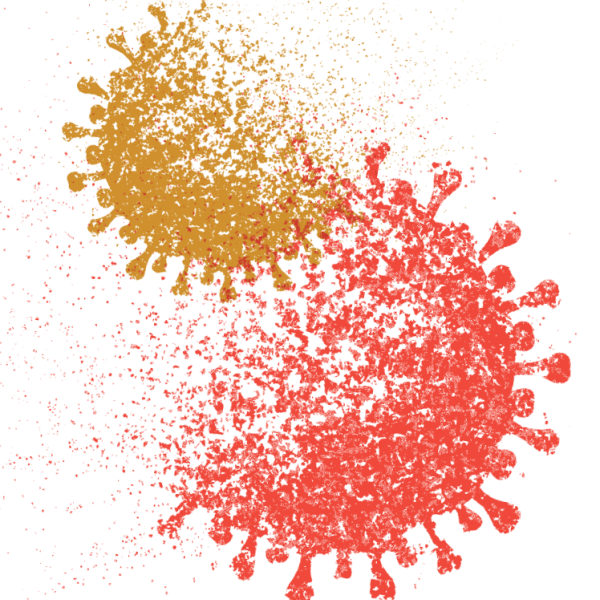 Abstract illustration of virus