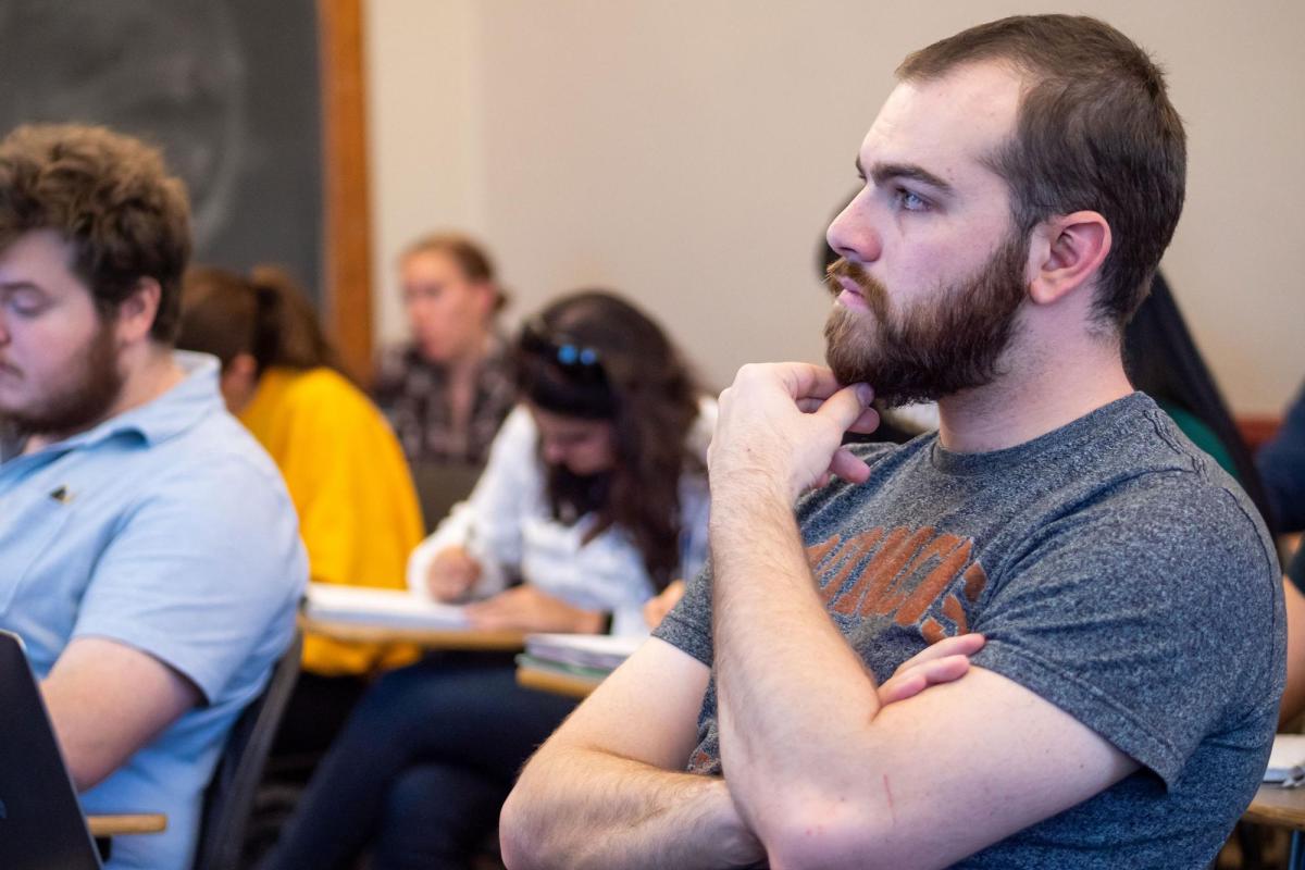 Students in class