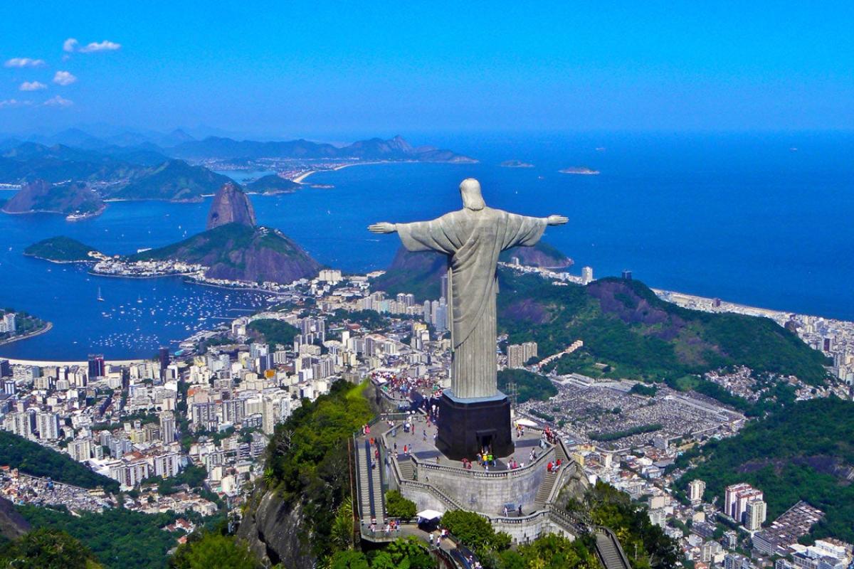 Christ Statue in Rio de Janeiro, Brasil
