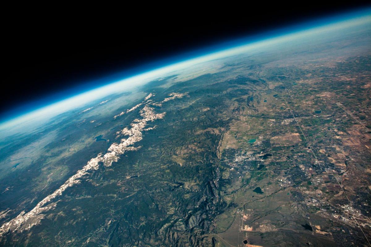 Satellite view of earth