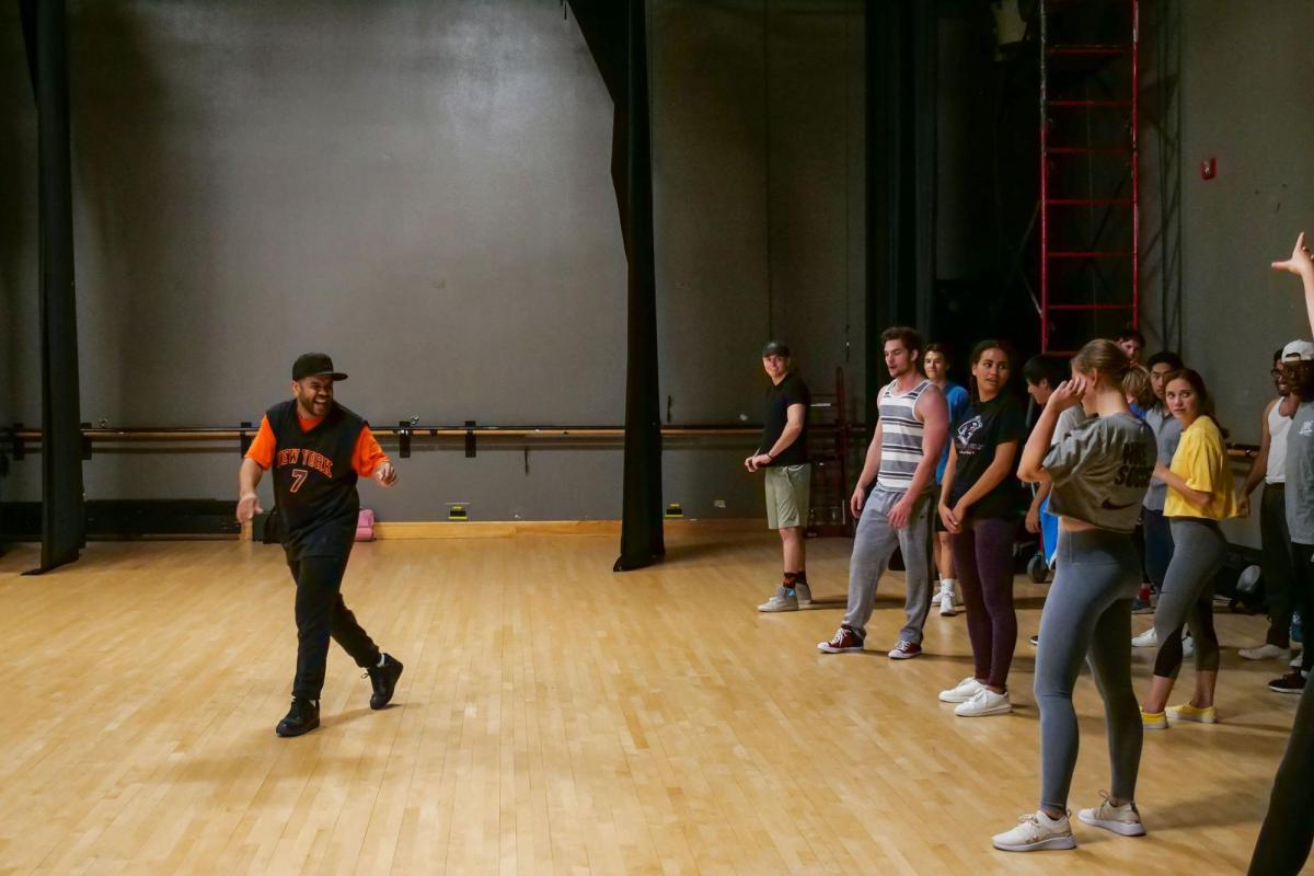 Hip-hop class