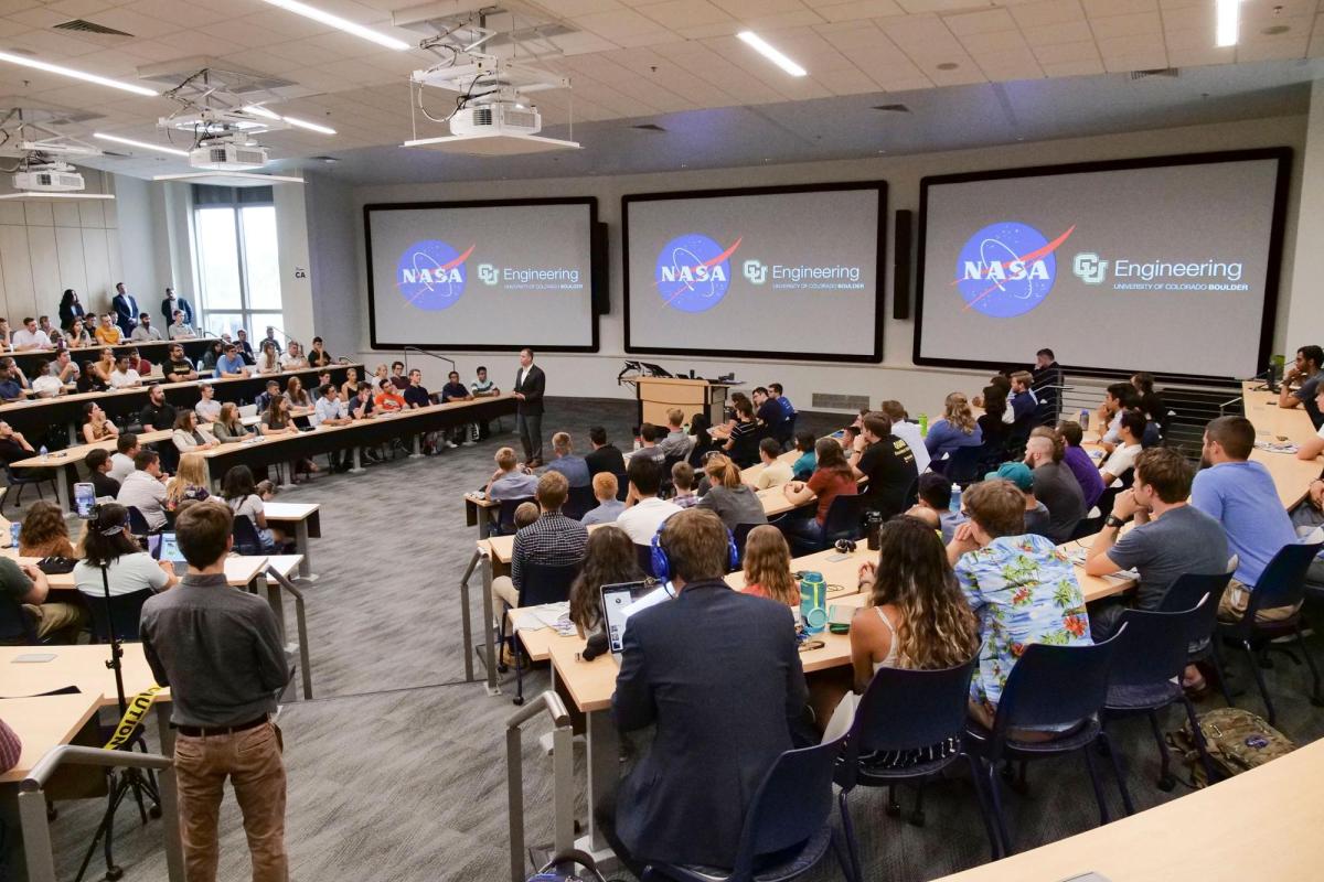 NASA Administrator Jim Bridenstine visits CU Boulder