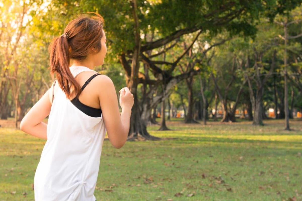 Woman running