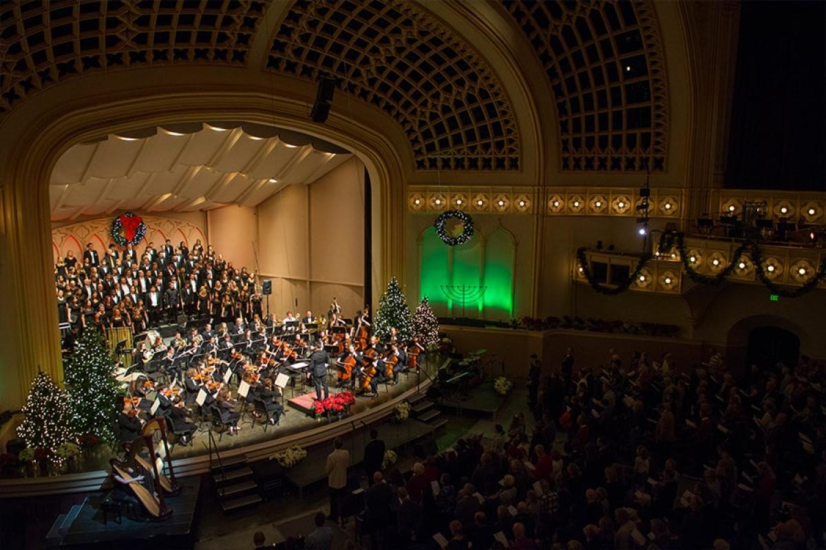 CU Holiday Concert in Macky Auditorium