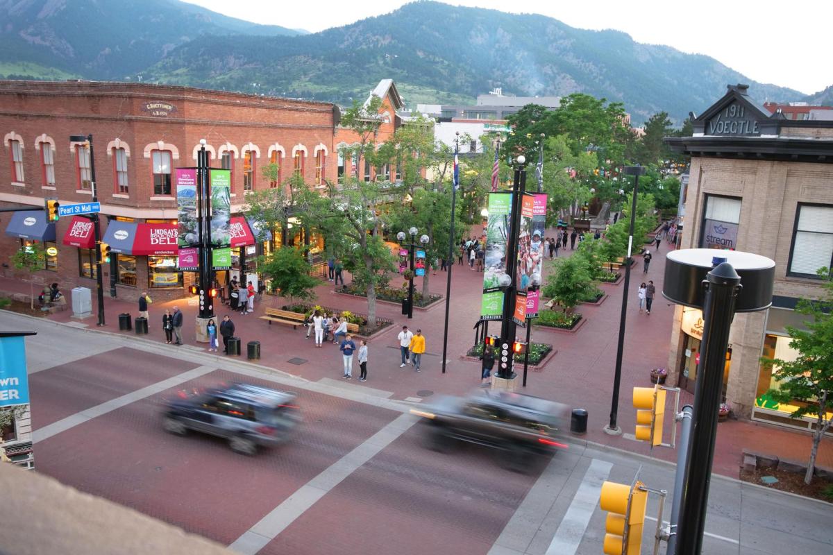 Pearl Street Mall in Boulder