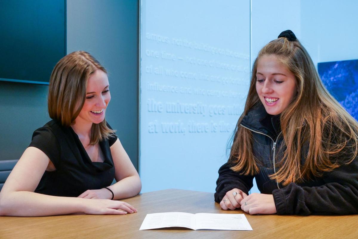 Prospective transfer student advisor appointment
