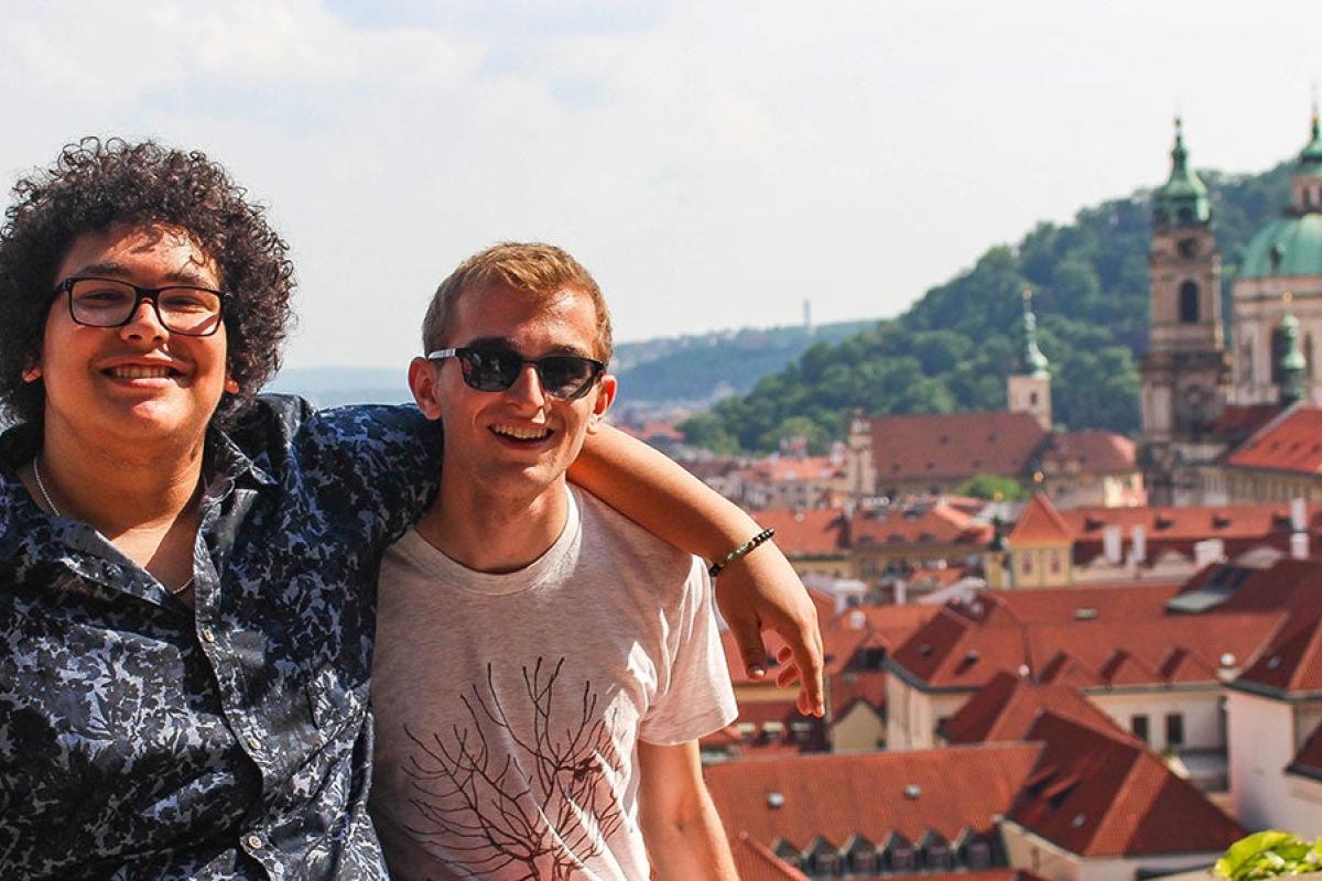 Students in Prague