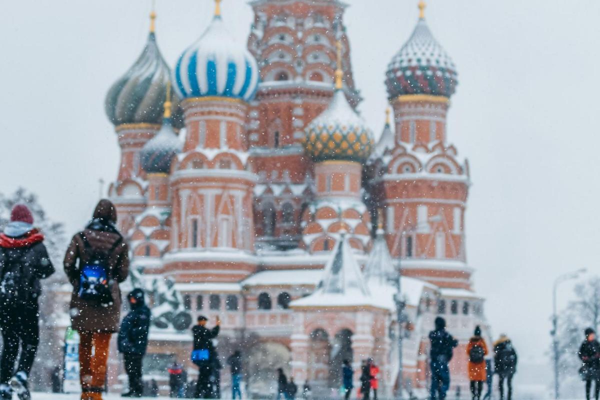 Cathedral in Moscow, Russia