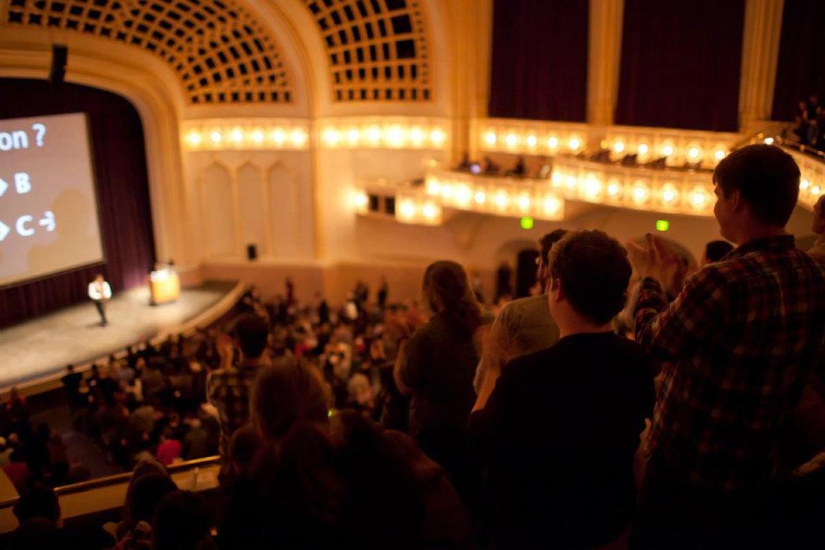 DSB event at Macky Auditorium