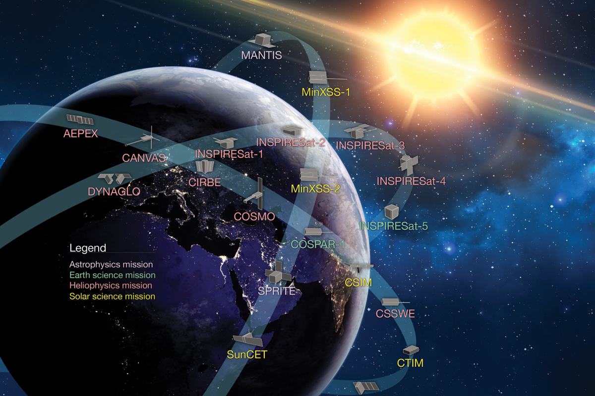 LASP's new Cubesat fleet 