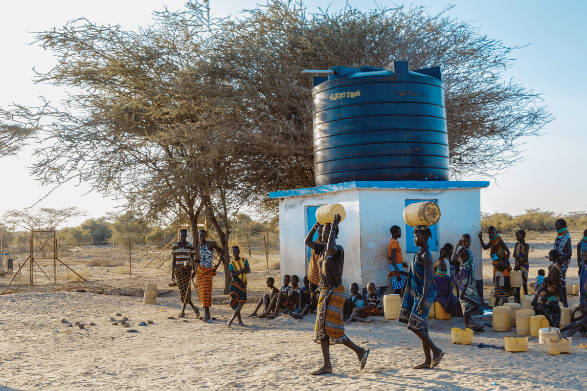 The Mortenson Center and Millenium Water Alliance DRIP program in northern Kenya provides groundwater borehole repairs and drinking water treatment services.