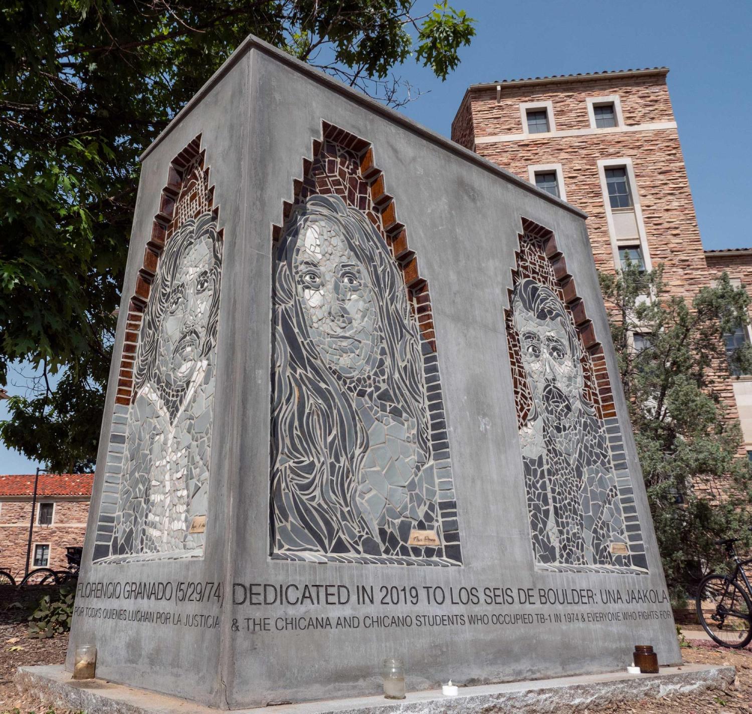 Los Seis Memorial on campus