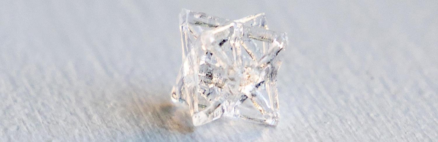 Complex shape demonstrating Vitro3D’s novel volumetric 3D printing potential