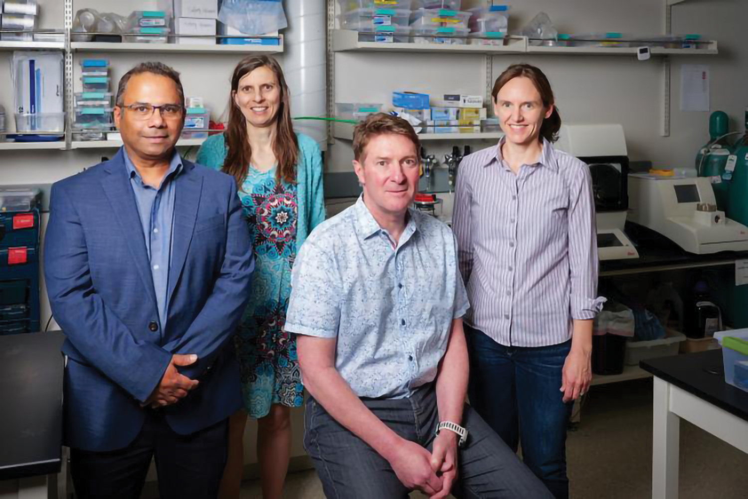 Aju Jugessur, Juliet Gopinath, Scott Diddams and Cindy Regal