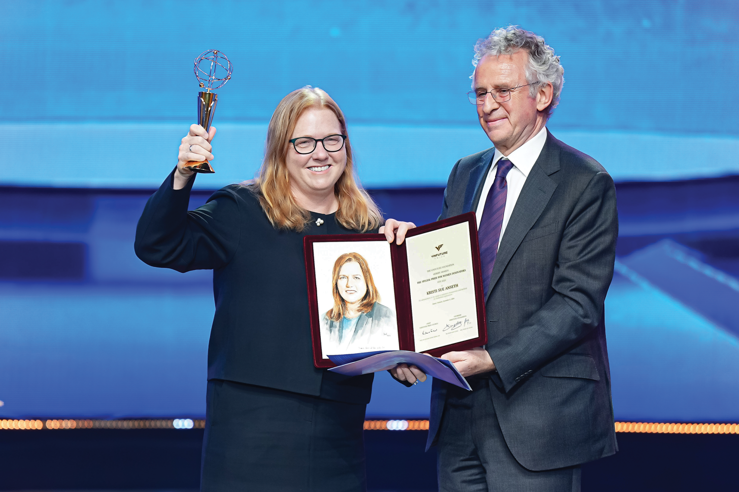 Kristi Anseth receives the VinFuture Special Prize for Women Innovators