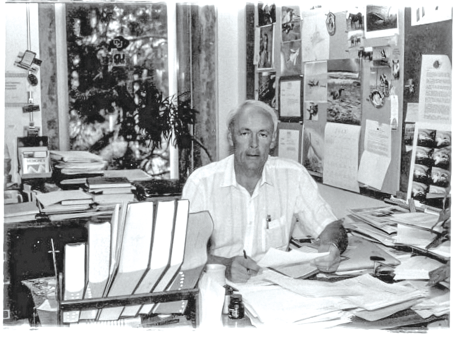 BioServe founder Marvin Luttges in 1989