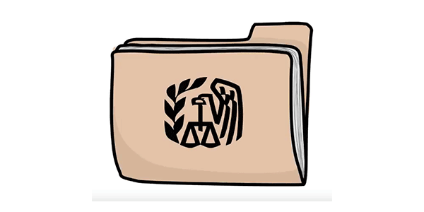 IRS folder graphic