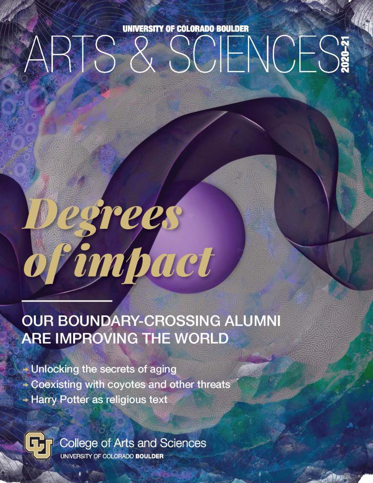 College of Arts & Sciences magazine cover