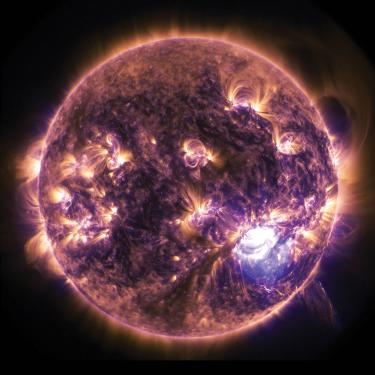 Solar images in space