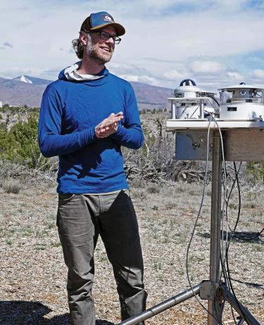 Atmospheric scientist Matthew Shupe