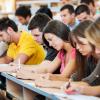 Students in class