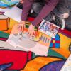 Kindergarten student in class