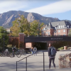 Students on campus