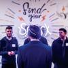 Crowd at the startup hub grand opening