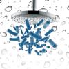 Shower head and bacteria graphic