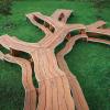 Tree-inspired picnic table