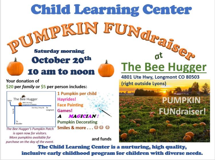 CLC Pumpkin Fundraiser