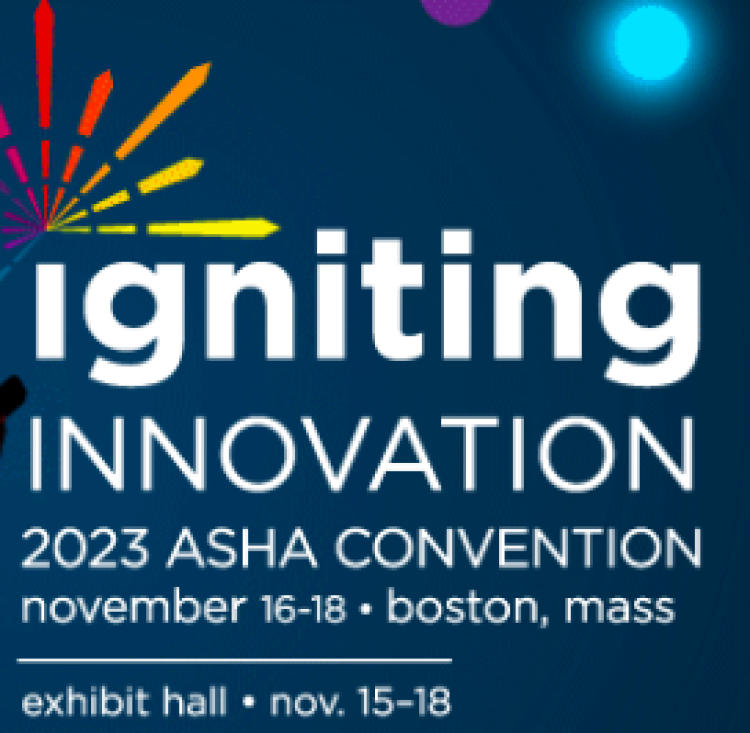 Igniting Innovation ASHA Logo for 2023 Conference
