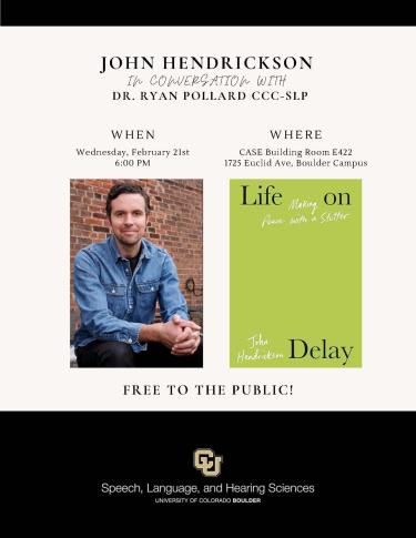 Life on Delay Book Event Graphic
