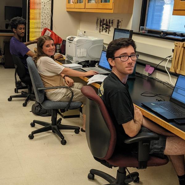 Abel, Rocio, Seth -- coding!