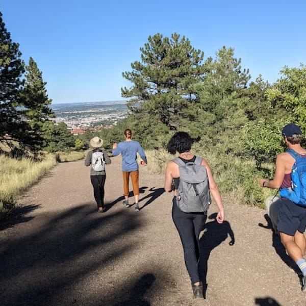Hiking Chataqua, Fall 2022