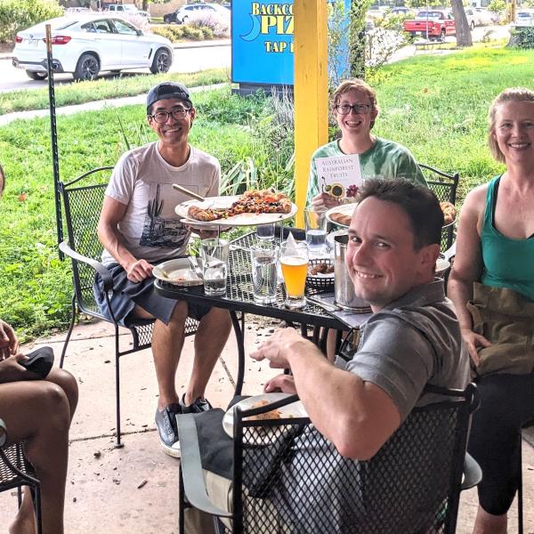 Like old times at Backcountry Pizza!