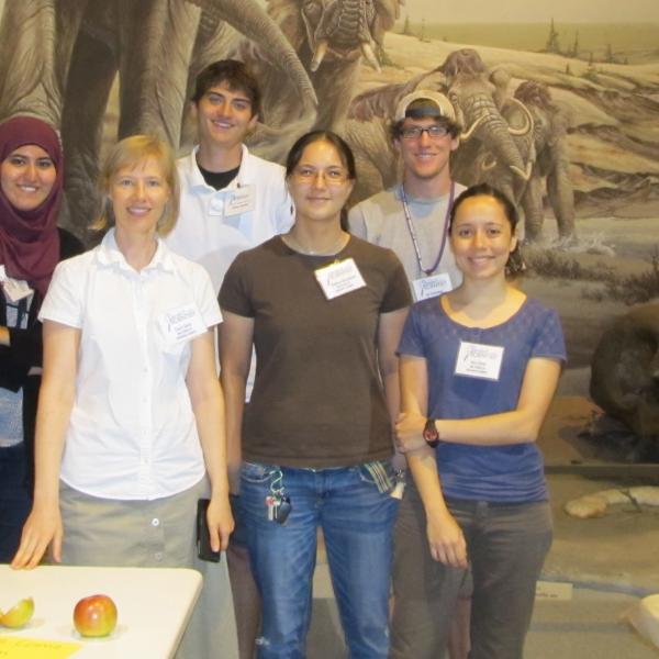 2012 SwaS team: Latifa, Stacey, Dylan, Angelica, Jay, and Julia