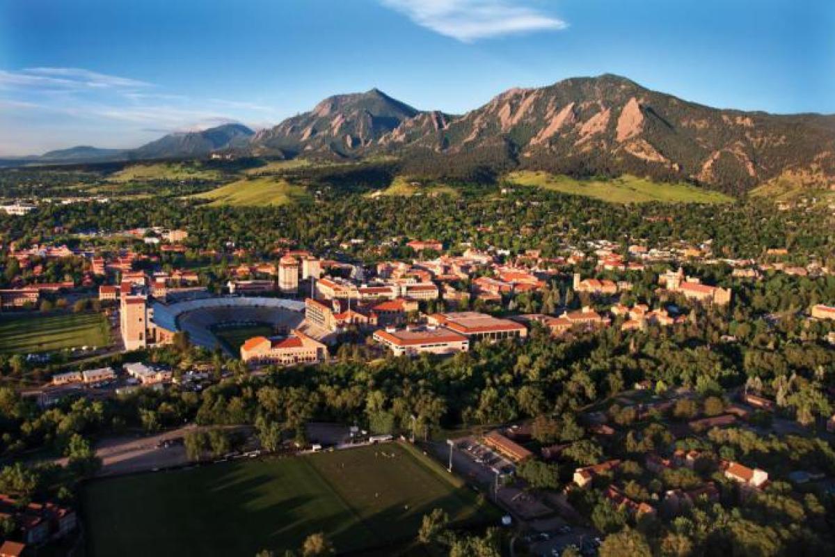 CU Boulder campus