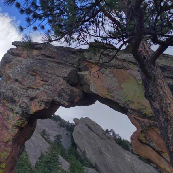 Group hike in May of 2021