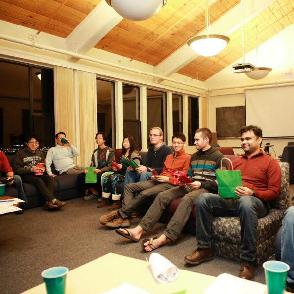 a holidays party in december of 2016