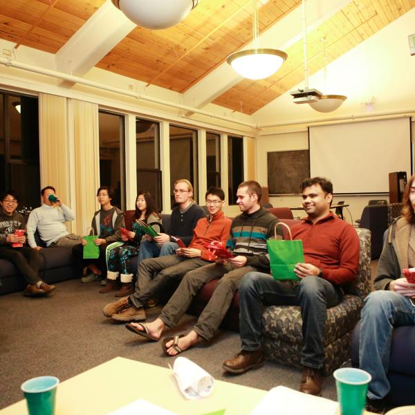 a holidays party in december of 2016