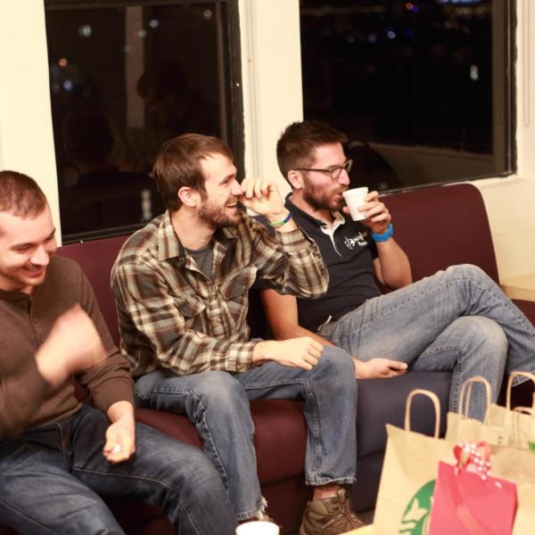 a holidays party in december of 2017
