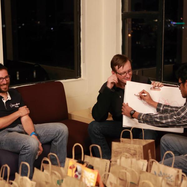 a holidays party in december of 2017