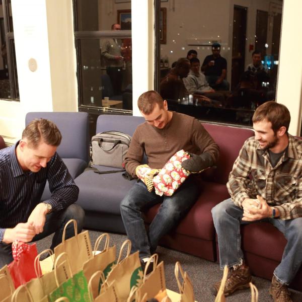 a holidays party in december of 2017