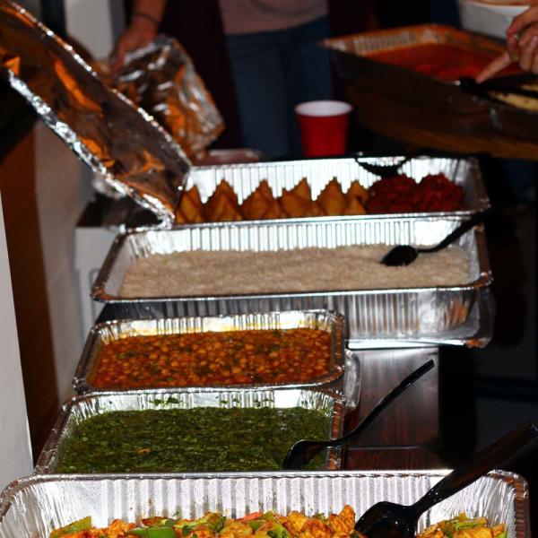 Holidays party in December of 2018