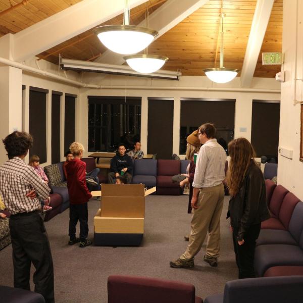 Holidays party in December of 2018