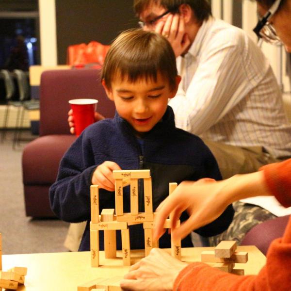 Holidays party in December of 2018