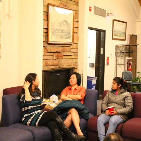 Holidays party in December of 2018