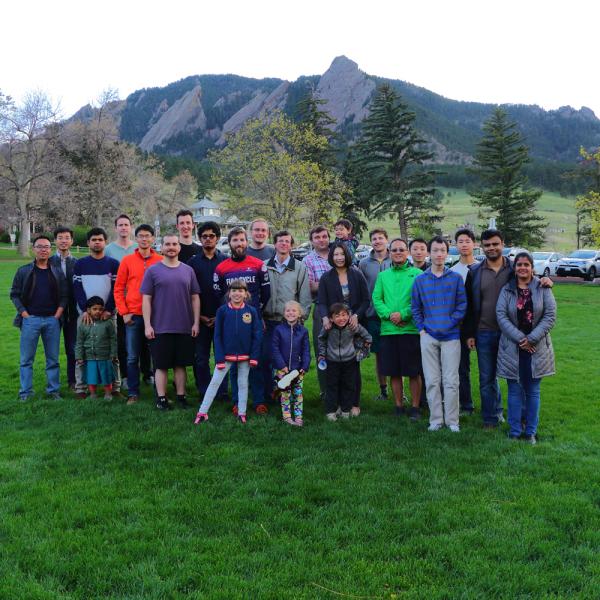 Hiking and picnic in Chautauqua Park in May 2019