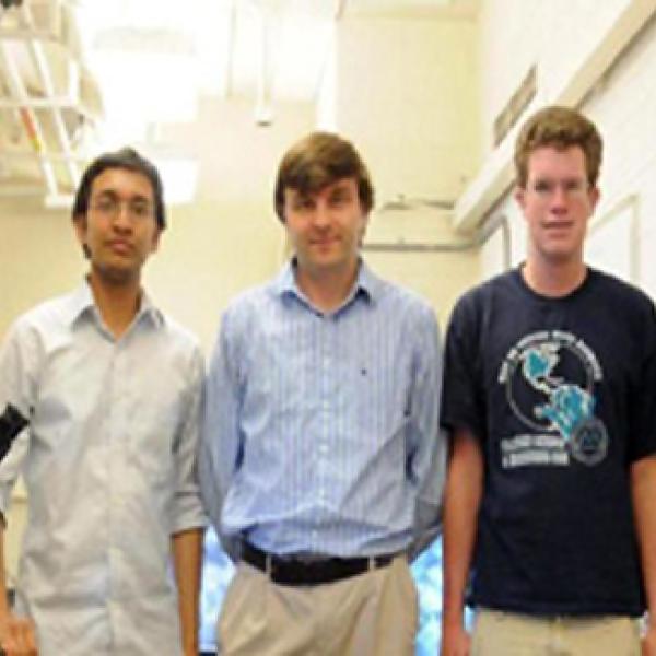 Ivan Smalyukh together with students in the lab in 2008